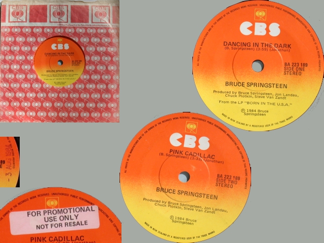 Bruce Springsteen - DANCING IN THE DARK / PINK CADILLAC